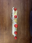 Vintage 5 Light Christmas Window Candle Candelabra - Works