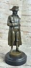Napoleon Bonaparte French Hot Cast Bronze Figurine Sculpture Statue Marble Base