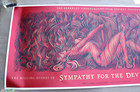 Rolling Stones Sympathy For The Devil Movie Poster Silkscreen Jean-luc Godard
