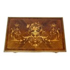 Louis Xvi Style Walnut   Ormolu Marquetry   Inlaid 1-drawer Library Table C1890
