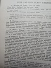  1910 Annual Train Report Gulf   Ship Island Railroad Gulfport Jackson Maxie Ms