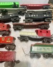 Lionel Trains O Gauge Lot Of 16 Freight Cars log cabooses Etc 