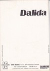 Dalida - Old Card From The 80s - Original Signature