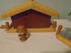 Fisher Price Little People Nativity Set - Musical Manger Not Complete  Works