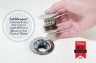 Tubshroom    gray  Award-winning Hair Catcher Drain Protector Strainer  No Clogs 