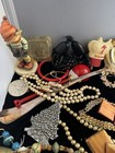 Antique Vintage Junk Drawer Jewelry Lot Estate Sale Find Lot Aaa 90 M