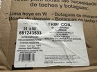 Aluminum Roofers Trim Coil Amerimax Products 24 In  X 50 Ft  Black And Bronze