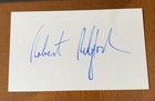 Legendary Actor Robert Redford Signed Autographed 3x5 W  Free 8x10 Photo   sale 