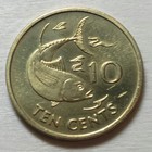 1997 - Seychelles - 10 Ten Cents - Coin - Brilliant Uncirculated East Africa