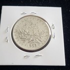 1963 France Silver Coin 5 Francs 