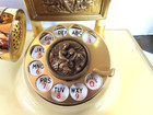 Vintage Dial Rotary Telephone Decotel  Model D- Bm1211w  Tested