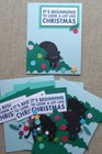 Stampin Up  Card Kit Kitty Cat Crashes Tree Beginning To Look Lot Like Christmas