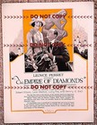 1920 Pathe Silent Film Pressbook Folder Velvet Fingers Geo B Seitz Leon Perret