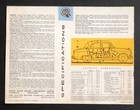 1957 1958 Bmc Austin A55 Cambridge Sales Brochure Color Art Car Engine Interior