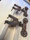 Vintage Set Of Pocket   Barn Door Rollers