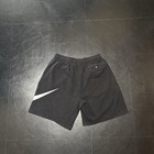 Nike Men s Xl Black Fleece Athletic Shorts Drawstring Elastic Waist Logo