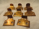 Vintage Lot Of 8 Bronze Window Sash Lifts