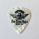 Bob Dylan Rules   Zimmy   s Guitar Pick  Hibbing  Minnesota  White Pearl  Thin