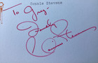 Actress Singer Connie Stevens Personally Autographed Signed Movie Card Freeship
