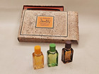 70s Vintage Rare Latvia Perfumes Set Ladies 3  dzintars Collection 