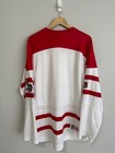Nike Canada Hockey Sewn Jersey Iihf 1982-2012 30th Years Patch White Xl