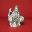 Spoontique Vintage Small 2 5in Pewter Wizard Figurine W crystal Ball  Mint
