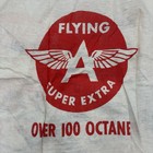 Vintage 1950s Flying A Super Extra Octane Gasoline Us Air Force Child Shirt Nos