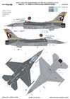 Galaxy 1 48 Usaf F-16c Wild Weasels 50th Anniversary Decals For Tamiya 61106