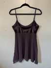 Victoria s Secret Women s Purple Satin Full Slip Adjustable Straps Size M