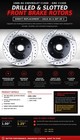 1988-94 Chevy   Gmc C1500 Trucks 2wd Front Drilled   Slotted Rotor Pair