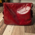 Samsonite Silhouette Ii Travel Bag Red Vinyl Vintage Y2k Retro Shoulder Carryon