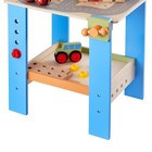 Kids Wooden Tool Bench Pretend Play Workbench Toy 3 Years 