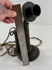 Antique Western Electric Brass Candlestick Telephone Repair Parts All Original