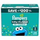 Pampers Baby Dry Diapers Size 5  128 Count 