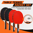 Ping Pong Paddles Set Of 4  Ping Pong Paddles And Balls  Table Tennis Rackets Se