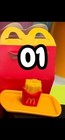  Lil Mcdonalds  1 2 3 4  5 7 8 21   set Of 8  2025 Happy Meal Toys