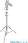 Neewer 2-pack Silver Stainless Steel Light Stand  7 7 Ft  200cm   Adjustable  P_