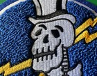 Usaaf 642nd Bomb Squadron 409th Bg 5 Inch Squadron Patch- Chinille