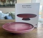Le Creuset  Stoneware Footed Cake Stand 30 Cm  11 75  Rose Quartz Pink New Nib