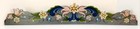 Vtg Rosemaling Hand Painted Wood Above The Door Wall Plaque Floral Folk Art 30 