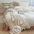 Bulutu 100  Cotton Muslin Duvet Cover Twin For Kids Girls Boys  Shabby Chic A   