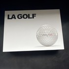 La Golf Golf Balls - White  4-piece  1 Dozen New