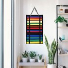 Arts Belts Organizer Rack Taekwondo Belt Display For Judo Boxing