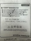 10 Pack - Smiths Medical Cadd Extension Set - 21-7106-24 - 152cm - Exp 1 26 28