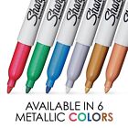 Sharpie Metallic Permanent Marker Metallic Silver Dozen 39100