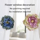 Decorative Curtain Drapery Holdbacks Curtain Tiebacks flower Curtain Tie Elegent