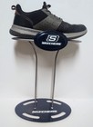 Vintage Skechers Store Shoe Display Stand Metal Plastic 13 1 2  High 10 1 2  W