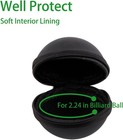 Clip-on Billiard Cue Ball Case Cue Ball Bag For Billiard Balls Training Balls
