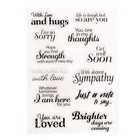 Linda Craft With Love And Hugs Sentiment Clear Stamps For Card Making Decorat   