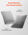 Vevor Camping Pillow Lightweight Portable Travel Memory Foam   Washable Cover
